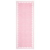 homfan Scalloped Washable Rug w/ Non-Slip Back - Modern Low-Pile Carpet for Living Room, Bedroom - 4 of 4