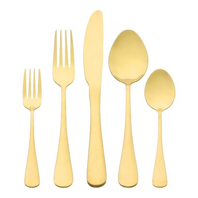 REGALWOVEN Stainless Steel Premium Durable Rust-proof Flatware Set 30 Piece 1 Set