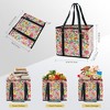 Large Waterproof Reusable Bags Christmas Heavy Duty Shopping - 3 of 4