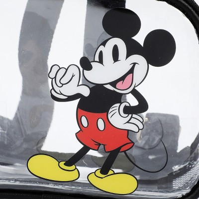 Disney Mickey Mouse Waving Adult 11" Clear Mini Backpack — фото 5