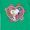 Boys' - Peanuts - Hug Heart Flower Short Sleeve Graphic T-Shirt - 2 of 4