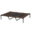 48" x 36" Elevated Cooling Dog Bed for Large Dogs,Indoor Outdoor Raised Pet Cot with Mesh Center - LAOTIES - 4 of 4