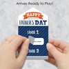 Big Dot of Happiness Happy Father's Day - We Love Dad Party Game Pickle Cards - Kids Coupon Pull Tabs - Set of 12 - image 2 of 4