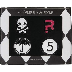Dark Horse Comics Umbrella Academy 4 Piece Enamel Pin Set - 1 of 1