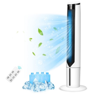 Tangkula 41" Tower Fan 3 in 1 Evaporative Air Cooler Humidifier w/ Remote Control