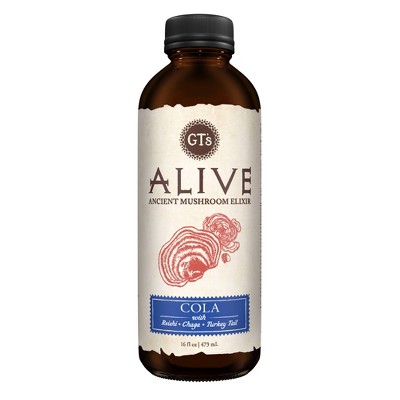 GT's Alive Cola Ancient Mushroom Elixir - 16 fl oz