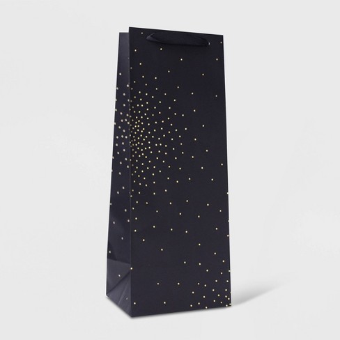 Wine Bag with Foil Spray Black/Gold - Spritz™