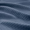 Gulches Blue Solid Egyptian Cotton 66x90 Blanket 1 Piece - 4 of 4