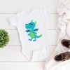 The Juniper Shop Blue Dragon Baby Bodysuit - 2 of 2
