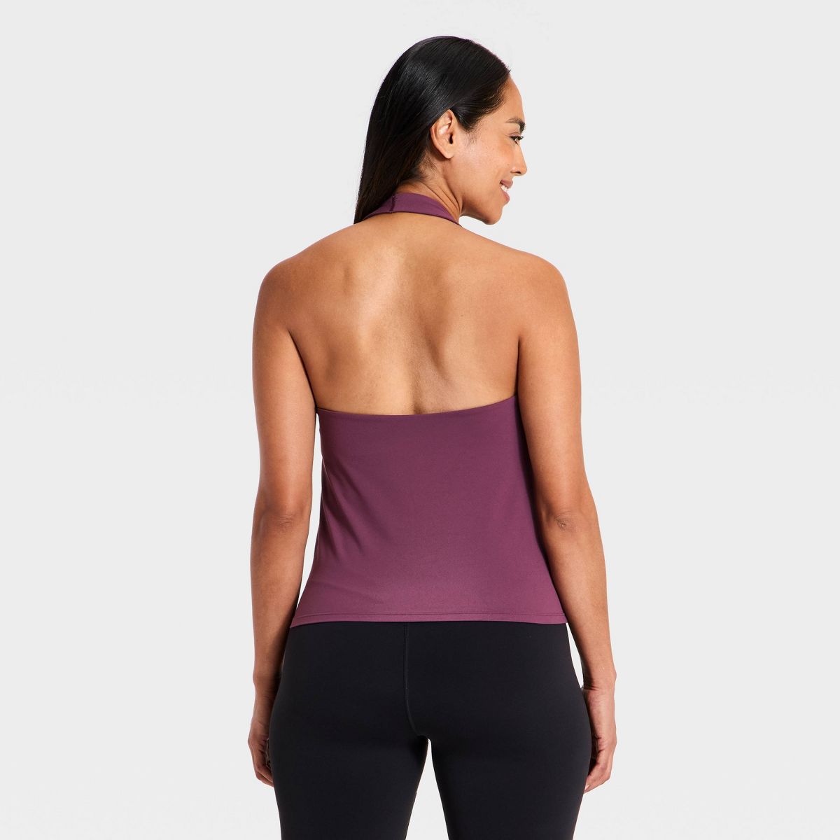 Women's Everyday Soft Halter Neck Support Tank Top - All In Motion™ - thumbnail 10