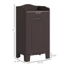 JANSNO 31" Tilt Out Laundry Hamper, Free Standing Home Organizer Hamper - 4 of 4