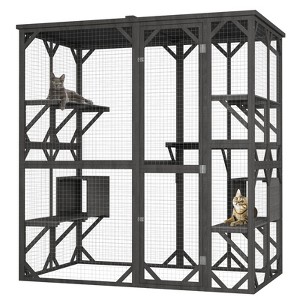 Catio Outdoor Cat Enclosure with Roof - 1 of 4
