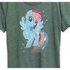 Women's - My Little Pony - Dash Star Fade Short Sleeve Graphic T-Shirt - 2 of 4