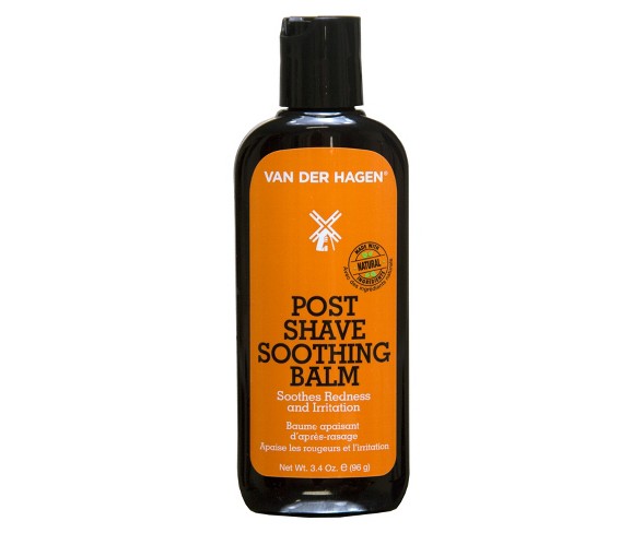 Van Der Hagen Post Shave Soothing Balm - 3.4oz
