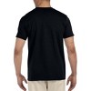 Dreamcatcher Wolf Space Fantasy Mens Shirt Black Galaxy Universe Tee Black - 2 of 3