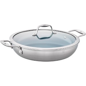 ZWILLING Spirit 3-ply 4-qt Stainless Steel Ceramic Nonstick Braiser - 1 of 4