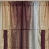 GoodGram Ombre Crushed Satin Sheer Single Window Curtains & Valances - 2 of 4