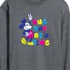 Men's - Disney - Mickey One Day At A Time Long Sleeve Graphic T-Shirt - 2 of 4