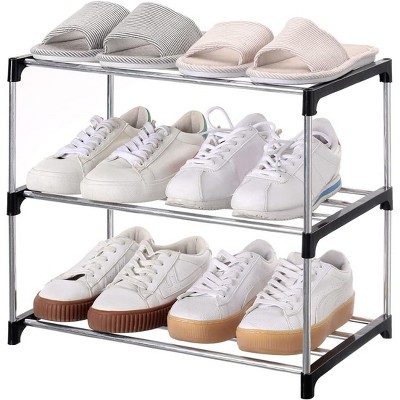 MaseiKar Stackable Small Shoe Rack Space-saving storage for entryways, hallways, and closets. Perfect for organizing shoes and keeping areas tidy.