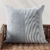 Plum & Post Otis Pinstripe Pillow 24" - 2 of 4