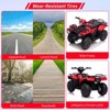 12V Kids Ride On Electric ATV, Battery-Operated Car for Kids，4-Wheeler Quad Car Toy with Dual Speed Adjustment 1.5-2.2mph, One Button Start - 4 of 4