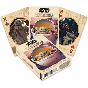 Aquarius Puzzles Star Wars The Mandalorian The Child Playing Cards - 1 of 3