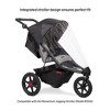 Radio Flyer Momentum Jogging Stroller Rain Cover - Black - 2 of 4
