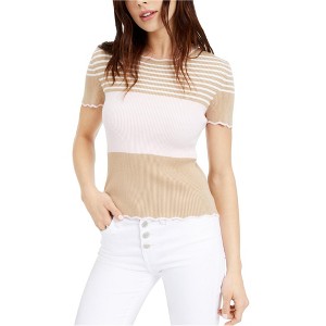 maison Jules Womens Stripe Pullover Sweater - 1 of 1