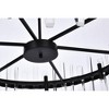 Elegant Lighting Serena 16 - Light Chandelier in  Black - 3 of 4
