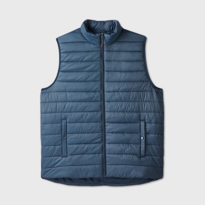 big and tall puffer vest