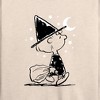 Women's - Peanuts - Sally Witch Lightweight French Terry Wide Neck Long Sleeve Shirt - 2 of 4