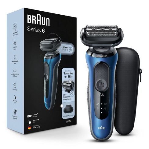 Braun Series 6-6020s Men's Rechargeable Wet & Dry Electric Foil