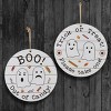 12" Trick or Treat/Out of Candy Double Sided Halloween Sign - National Tree Company - 2 of 4