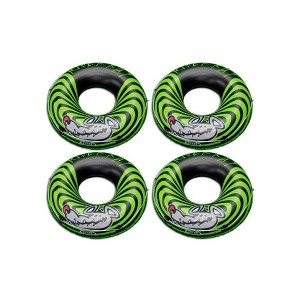 Intex 68209E River Rat Inflatable 48 Inch Lake Towable Floating Tube, Green - 1 of 4