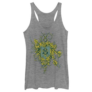 Women's Harry Potter Beauxbatons Crest Racerback Tank Top - 1 of 3