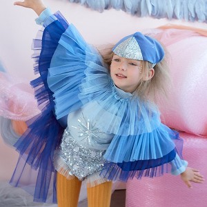 Meri Meri Blue Bird Costume (Pack of 1) - 1 of 4