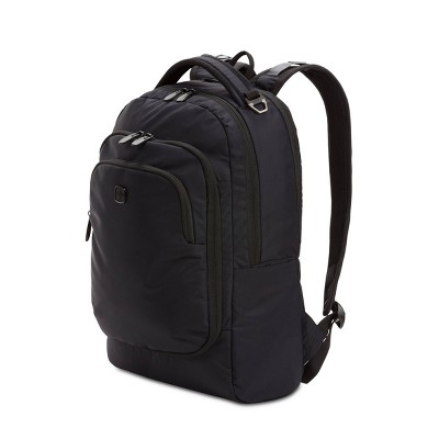 swissgear getaway rfid backpack heather gray