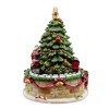 Kurt Adler 6-inch Christmas Tree Revolving Music Box : Target