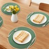 REGALWOVEN Farmhouse Placemats Set of 6 Woven Placemats Washable Rustic Kitchen Table Mat for Dining Table Decor - 2 of 4