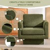 CAVINAS 360° Swivel Chairs, Modern Accent Chair, Thick Padded Single Lounge Sofa Chair, Upholstered Comfy Barrel Chair - 4 of 4