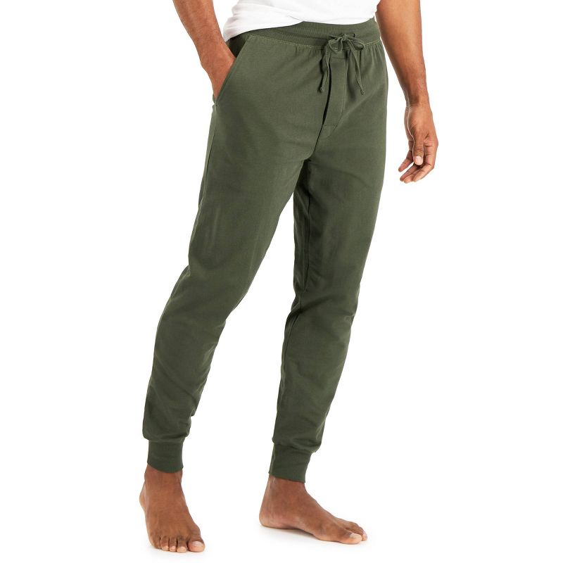 Hanes Premium Men's French Terry Jogger Pajama Pants, 3 of 7