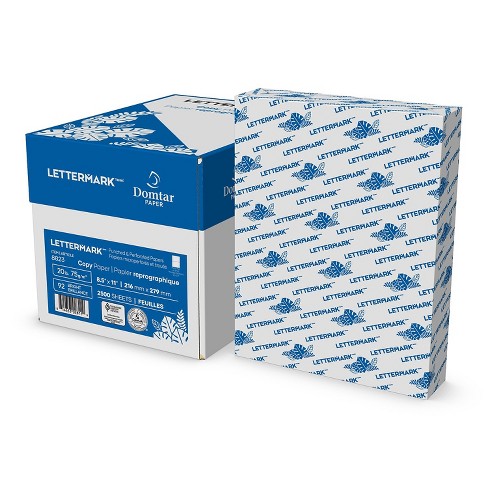 Hammermill Great White Recycled Copy Paper, 92 Brightness, 8.5 inch x 11 inch, 5000 Sheets