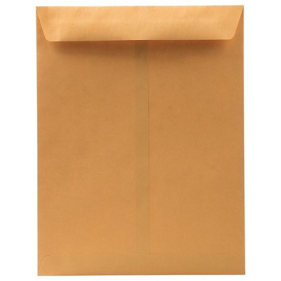 JAM Paper 10 x 13 Open End Catalog Premium Envelopes Manila 96268H