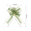 Unique Bargains Love You Pattern Gift Wrapping Large Pull Bows for Wedding 10 Pcs - 2 of 4