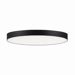 Maxim Lighting Trim 1 - Light Flush Mount in  Black - 1 of 3