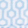 Luvable Friends Baby Boy Coral Fleece Blanket, Blue Hexagon, One Size - 2 of 2