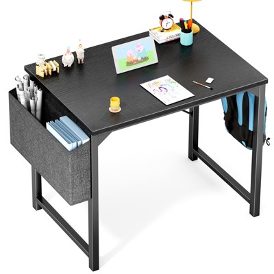 DOMETOUR 31 Inch Game Computer Desk with Storage, Home Office Modern Simple Style PC Table for Youth Student Adult