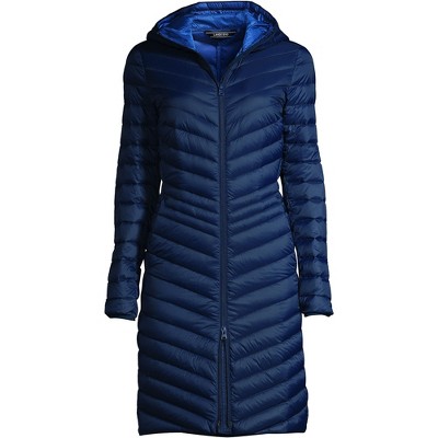 Lands' End Women's Outerwear Wanderweight Ultralight Packable Down Coat