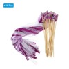 Unique Bargains Bell Ornament Wedding Party Lace Streamer Fairy Wands 24 Pcs - 3 of 4