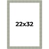 PosterPalooza | Sculpted Blue Picture Frame - UV Acrylic, Foam Board Backing, Hanging Hardware - 2 of 4